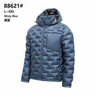 Graphene Self-heating Puffer Jacket Men Solid Windproof Pleated Padded Jackets Brand Classical Warm Winter Down Coat Male Parkas