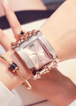 Orologio da donna di marca di lusso Abito con strass Orologi da polso da donna Eleganti orologi femminili in oro per le donne Montre Femme 2025 platinumshop