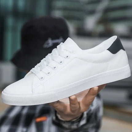 Classic Men Leather Casual Shoes High Quality Comfortable Platform Sneakers Men Flats Shoe Loafers British Jogging Shoe Hot Sale