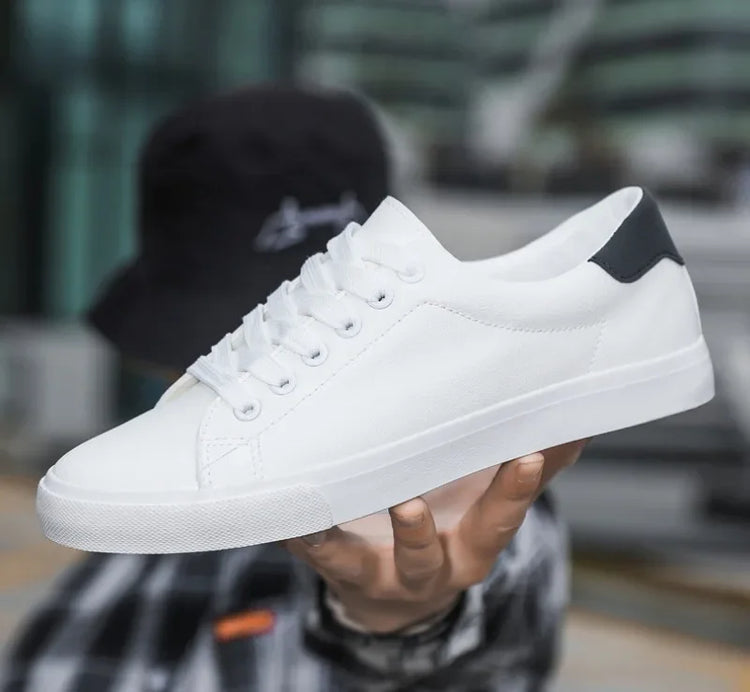 Classic Men Leather Casual Shoes High Quality Comfortable Platform Sneakers Men Flats Shoe Loafers British Jogging Shoe Hot Sale