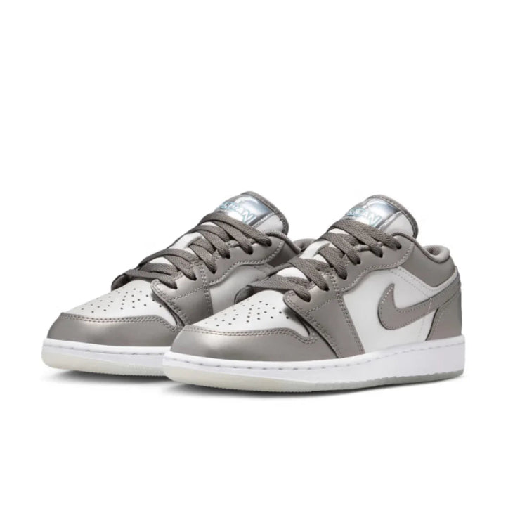 Le nuove scarpe da skate da donna Nike Air Jordan 1 Low Se, comode, leggere, resistenti e antiusura, Hv4398-014 platinumshop