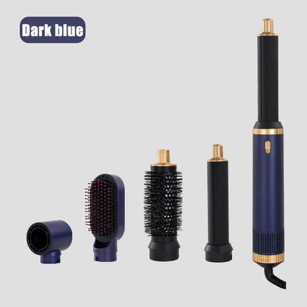 5 in 1 Hair Dryer Brush Hot Comb Set Professional Curling Iron Hair Straightener Styling Tool Air Styling Hair Dryer Household
