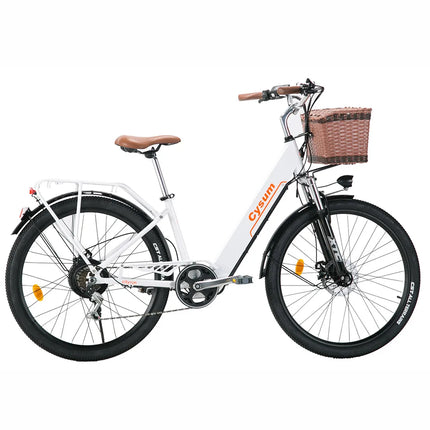 Bicicletta Elettrica Cityrun per Adulti, 26 Pollici, Unisex, Motore 250W, Batteria 36V/10Ah, Velocità Massima 25 km/h, Pedalata Assistita, Autonomia 70-90 km.