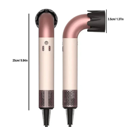 2025 NEW 1.8M/2.7M 4 Nozzles Hair Dryer High Speed Hair Blower Quick Drying Negative Ion Secadora Para Cabello