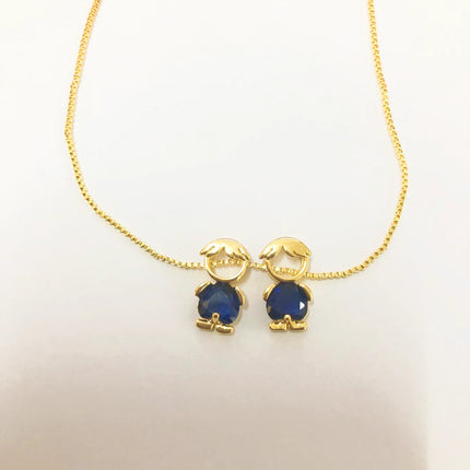Nidin Fashion Cute Girls Boys Pendant Necklaces For Women Heart Shape Crystal Zircon Charm Clavicle Chain Jewelry Birthday Gifts PlatiNum