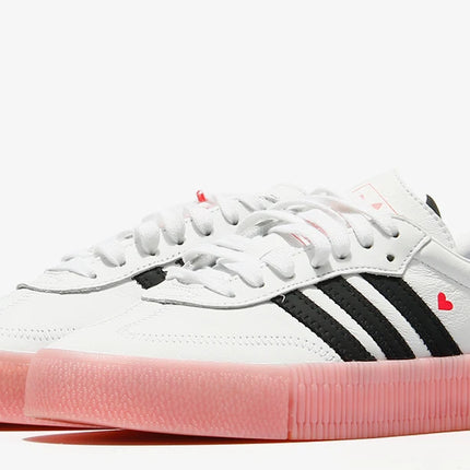 Scarpe da ginnastica casual con plateau da donna Adidas ufficiale autentiche SAMBA ROSE EF4965