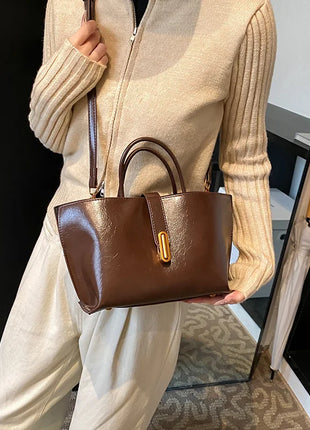 Nuova Borsa Elegante di Alta Gamma per Donne, Borsa a Mano di Grande Capacità, Pratica e alla Moda, Borsa a Tracolla e a Tracolla Trendy, Progettata per Donne alla Moda.