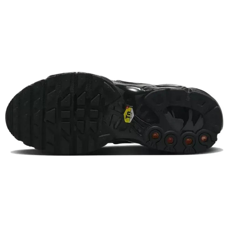 Nike Air Max Plus TN Triple Black Women's Air Cushion Comfortable Retro Sports Running Shoes FB8479-001