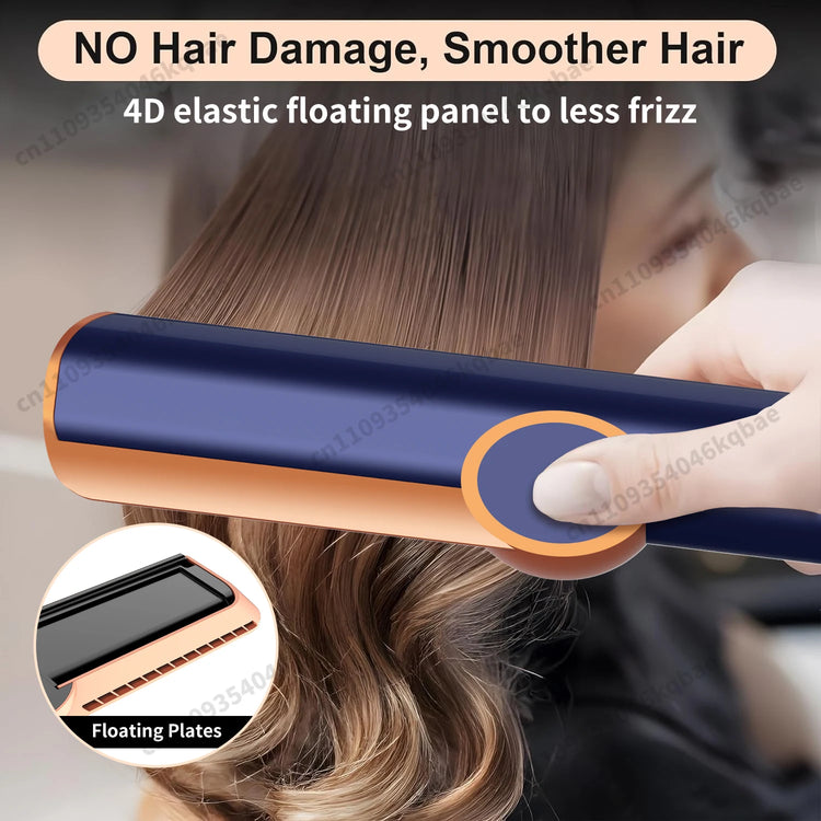 Professional Hair-care Styling Tool Hair Straightener & Hair Dryer Heat-Up Hair Flat Iron Negative Ion Iron Household Hair Dryer