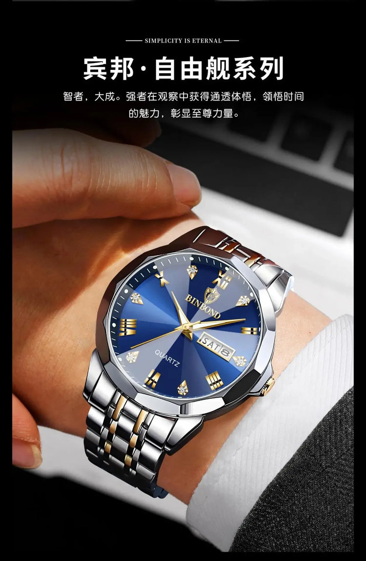 Orologi al Quarzo Retrò da Uomo, Regalo di Moda per Uomo, Regalo di Compleanno, Stile Classico, Orologio da Polso con Display Analogico per Adulti