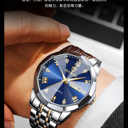 Orologi al Quarzo Retrò da Uomo, Regalo di Moda per Uomo, Regalo di Compleanno, Stile Classico, Orologio da Polso con Display Analogico per Adulti