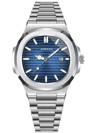 Men's Ultra-Thin Waterproof Quartz Watch with Calendar, High-End Lightweight Design for an Elegant Look