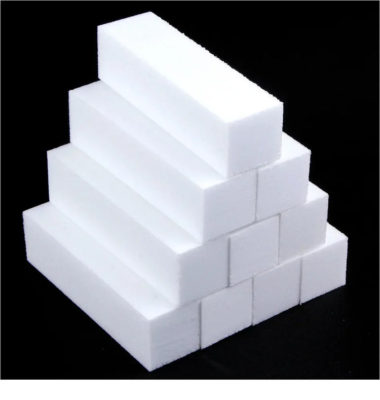 5/10/15/20Pcs Nail Buffer Professional Nail File Polisher Block Manicure Pedicure Files Sanding Polishing Sponge Nail Art tools 2028