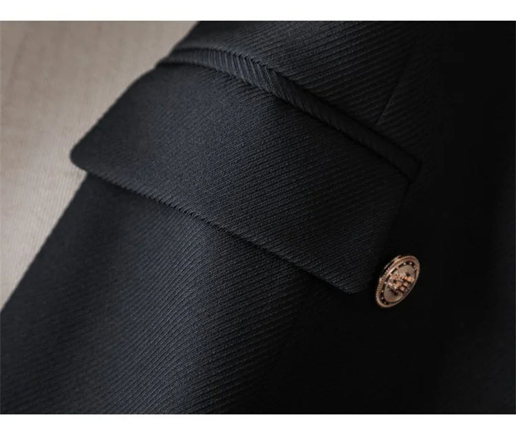 Autumn Winter Jacket Women Long Blazer Khaki Coffee Black Office Ladies Formal Jacket Business Work Wear Coat Female Outerwear