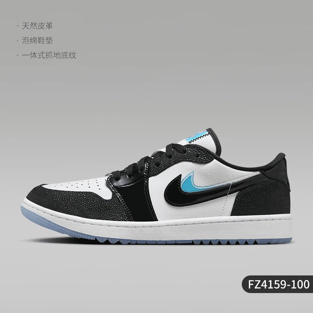 Scarpe da skate alla moda Nike originali Air Jordan 1 Low G da uomo e da donna FZ4159-100 platinumshop
