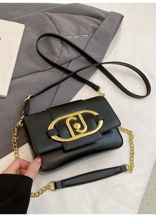 Borsa a tracolla da donna 2026 di nuova moda con catena, stile retrò, grande capacità, versatile, da portare sotto il braccio o a tracolla, piccola borsa quadrata