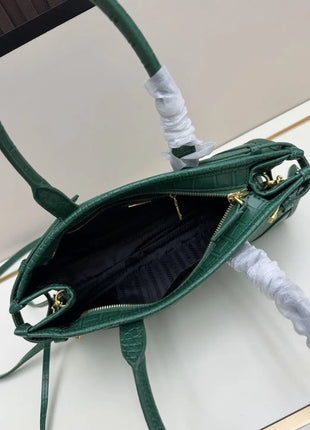 Borsa multiuso robusta in PU resistente alle crepe, con maniglia portatile, borsa a tracolla da donna, borsa a tracolla, custodia multiuso per oggetti di uso quotidiano da donna