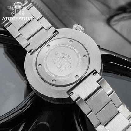 ADDIESDIVE New Men's Automatic Dive Watch Sapphire Crystal 3D Dial Ultra Bright Lume 1000m Water Resistance Men's Business Watch