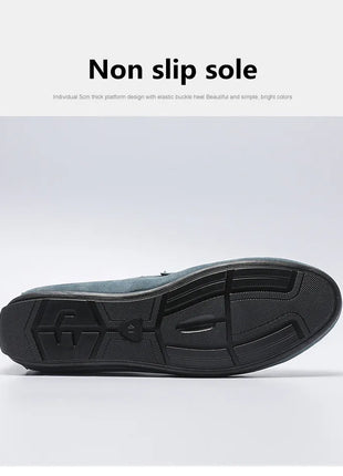 STRONGSHEN scarpe da uomo Casual Luxury Brand Slip on mocassini vuoti in pelle scamosciata mocassini da uomo estate traspirante scarpe da guida da uomo italiane