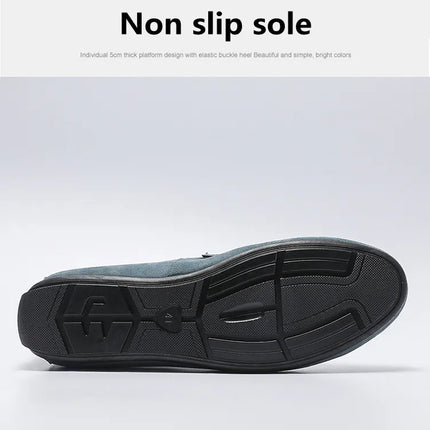 STRONGSHEN scarpe da uomo Casual Luxury Brand Slip on mocassini vuoti in pelle scamosciata mocassini da uomo estate traspirante scarpe da guida da uomo italiane