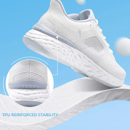 ONEMIX YUE SHUANG Scarpe da corsa per uomo con cuscino d'aria, scarpe sportive da coppia, scarpe da corsa sportive, scarpe da passeggio per donna, sneakers da esterno PlatiNum