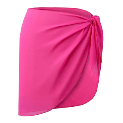 Top Casual Senza Maniche, Pareo Bohémien, Gonna Corta Avvolgente, Copricostume Estivo da Spiaggia per Donne platinumshop