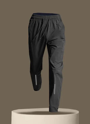 Quick Dry Male Clothes Tracksuit T-shirt Sets Spring Autumn Men Half Zipper Long Sleeve Breathable Sports Training Pants Suit PlatiNum