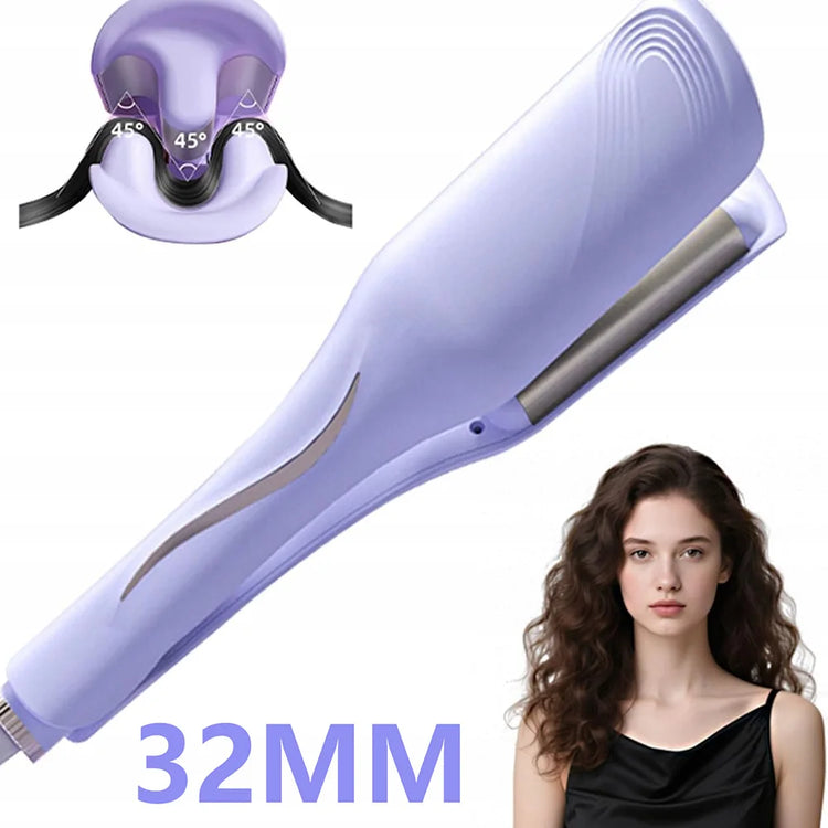 Professional Hair Curler Curling Tool Egg Roll Lasting Styling Fast Heating Electric Curling Iron 4 Temperature Adjustable 32MM