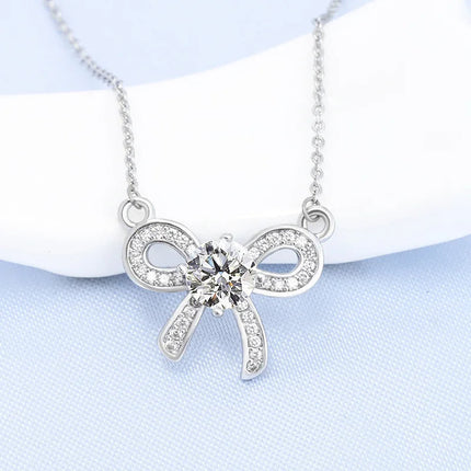 925 Sterling Silver Necklace For Women Round Pendent Sparkling Pave CZ Necklace Fashion Anniversary Birthday Jewelry Gifts N325 PlatiNum