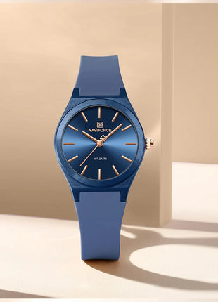 NAVIFORCE 2025 Orologi moda donna Orologio al quarzo Sport Cinturino in silicone Orologi da polso da donna Orologio semplice Regalo relogios feminino platinumshop