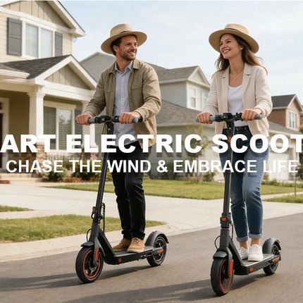 JUICEASE JB80 Scooter elettrico 500W Potenza di picco 35KM 31KM/H 36V10.5AH Batteria lunga Pneumatici da 8,5 pollici con Smart APP Pieghevole EScooter