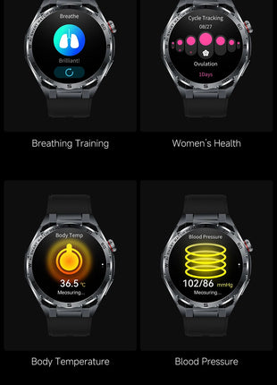 Nuovo Smartwatch 2026 con Analisi del Grasso Corporeo ECG+PPG, Acido Urico, Pressione Sanguigna, Ossigeno nel Sangue, Chiamate Bluetooth, Orologio Sportivo Intelligente per Uomini e Donne platinumshop