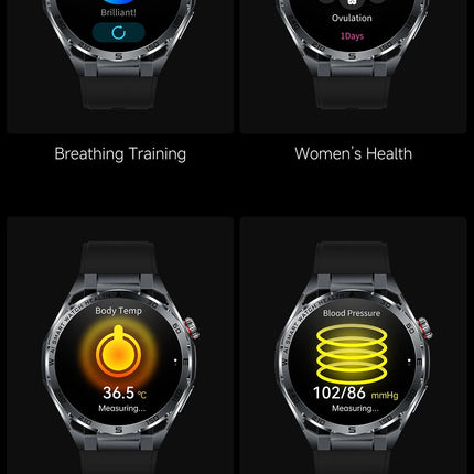 Nuovo Smartwatch 2026 con Analisi del Grasso Corporeo ECG+PPG, Acido Urico, Pressione Sanguigna, Ossigeno nel Sangue, Chiamate Bluetooth, Orologio Sportivo Intelligente per Uomini e Donne platinumshop