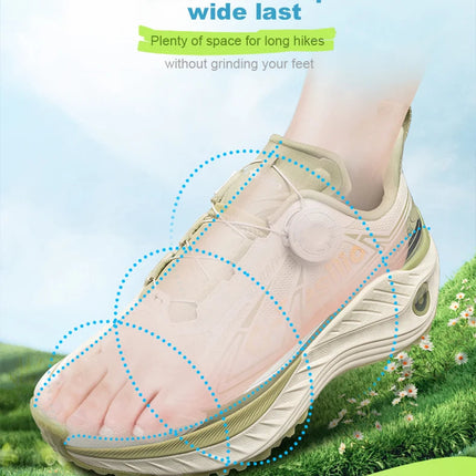 ONEMIX Sneakers da corsa per esterni Scarpe da trail elastiche da uomo Sneakers da donna leggere e traspiranti Coppia scarpe casual impermeabili PlatiNum