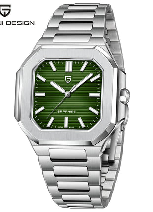 PDYS019 PAGANI DESIGN Orologi da polso al quarzo da uomo TMI VH31 37MM 10Bar Impermeabile 316L Acciaio inossidabile di lusso Zaffiro