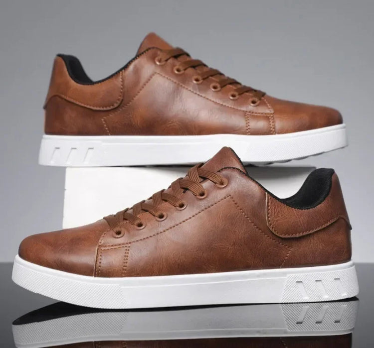 Casual Shoes Loafers British Leather Sneakers Flats Shoes Classic Men Leather Shoes Spring Summer New Trendy Designer Loafers