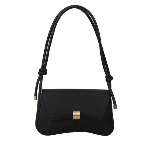 Borsa a Spalla da Donna dal Design Semplice, Resistente in Pelle PU, Borsa Tote per il Pendolarismo, Borsetta Portatile per Uso Quotidiano