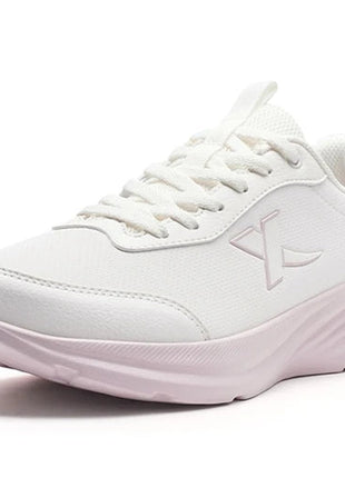 Xtep Running Shoe for Women Support Yu Yi Fw Cushioning Shock WaterProof Stability Durability Breathable Sneakers 875418110055 PlatiNum