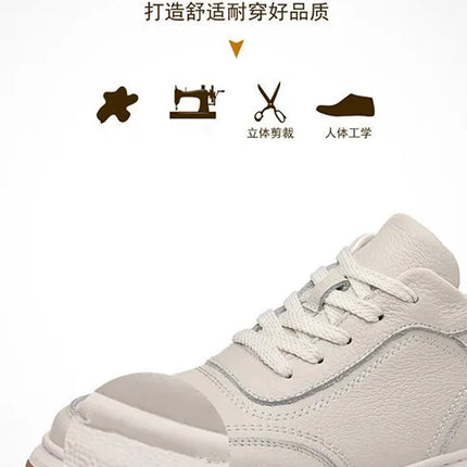 2026 New Men's Leather Shoes Casual Spring Autumn Fashionable Genuine Cowhide Slip-On Breathable Comfortable Anti-Slip Shoes
