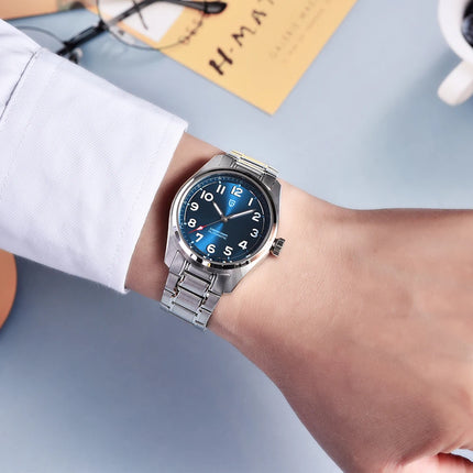 PAGANI DESIGN 38MM NH35 PD1717 V2 Orologi meccanici automatici da uomo Orologio da polso da uomo in acciaio inossidabile impermeabile con zaffiro 200 m impermeabile