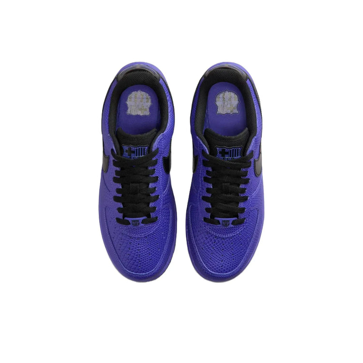 Nike x Kobe Bryant Air Force 1 Slip Resistant Abrasion Resistant Low top Skateboard Shoes Unisex Black Purple II7062-500