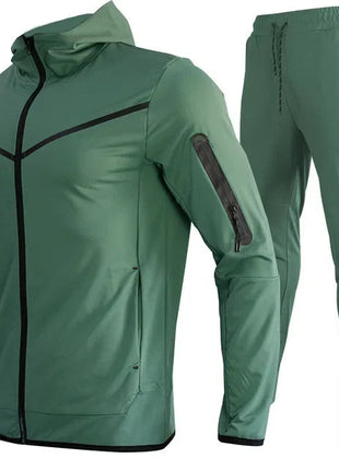 Men's Tracksuits Sports Suit Cotton Brand Tech Fleece Good Quality Hoodie Male Training Wear Sweatshirt Set Sweatpants PlatiNum