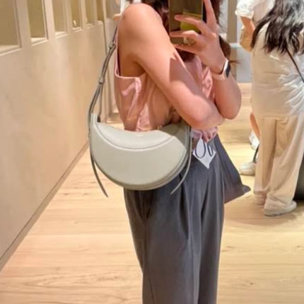 Popolare Borsa a Tracolla da Donna in Pelle, Nuovo Design 2026, Piccola Borsa a Spalla Sottobraccio