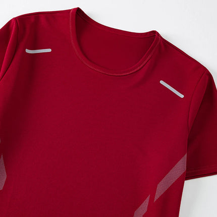 Tuta sportiva da uomo ad asciugatura rapida 1/2/4 pezzi T-shirt casual traspirante a maniche corte Tasca Pantaloncini versatili per adolescenti da indossare platinumshop