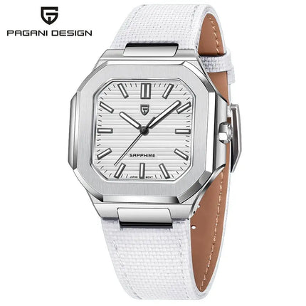 PDYS019 PAGANI DESIGN Orologi da polso al quarzo da uomo TMI VH31 37MM 10Bar Impermeabile 316L Acciaio inossidabile di lusso Zaffiro