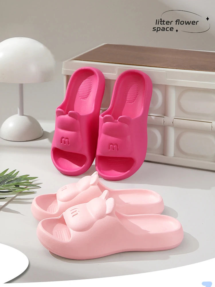 Pantofole estive nuove 2025 per la casa delle donne, casa antiscivolo e odorosa in EVA, bagno interno, doccia, pantofole rinfrescanti