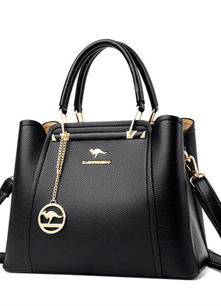 2024 Luxury Women Designer 3 Layers Shoulder Crossbody Sac Ladies Large Capacity Leather Handbags Shopper Brand Messenger Totes PlatiNum