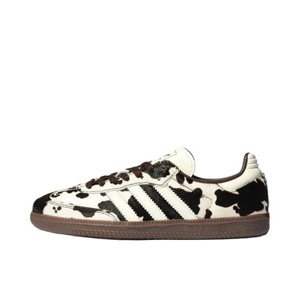 Adidas Originals Samba OG Donna Retro Lace Flower Bianco Nero Tedesco Training Casual Low Top Skateboarding Sneakers-IH3371
