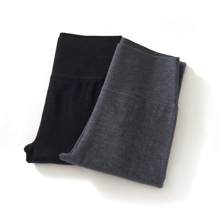 100% fine spun wool knitted pants for women, soft and comfortable thin wool leggings, slim fit solid color leggings PlatiNum