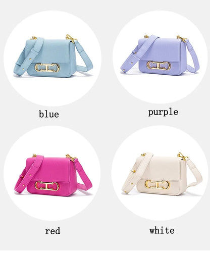 Carolina Herrera Elegante classico semplice tinta unita versatile casual da donna nuova borsa a tracolla di lusso leggera con una spalla